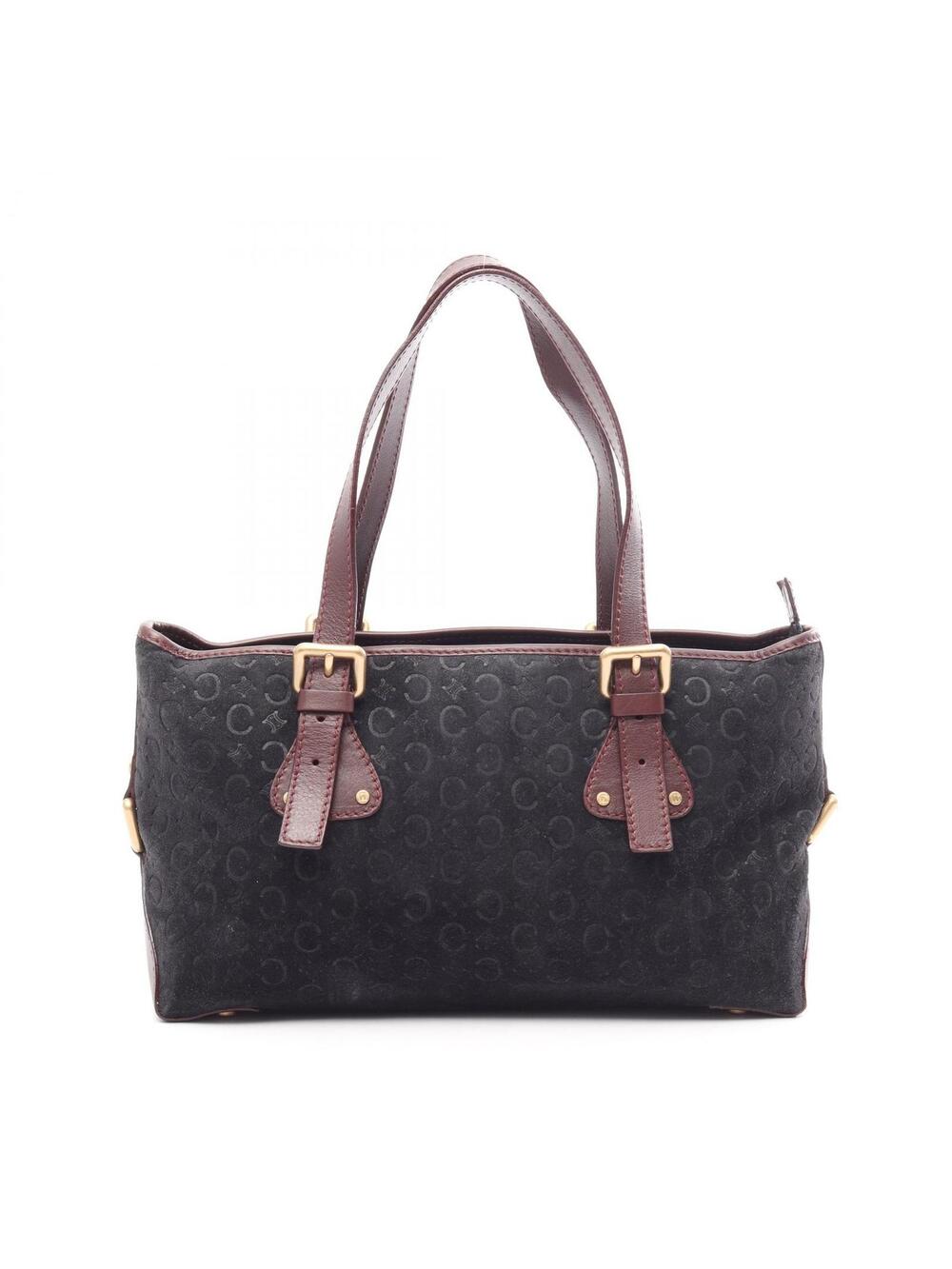 Celine C Macadam Shoulder Handbag Suede #292227C68B